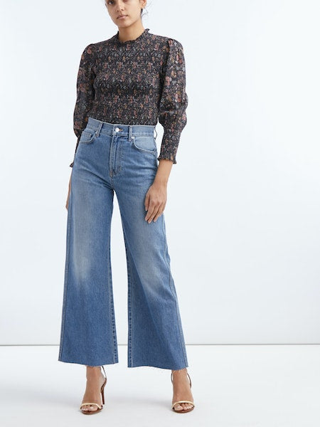 Kali Top in Black Multi