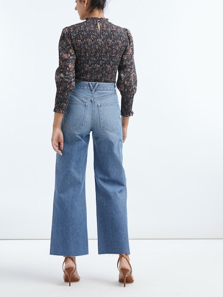 Kali Top in Black Multi