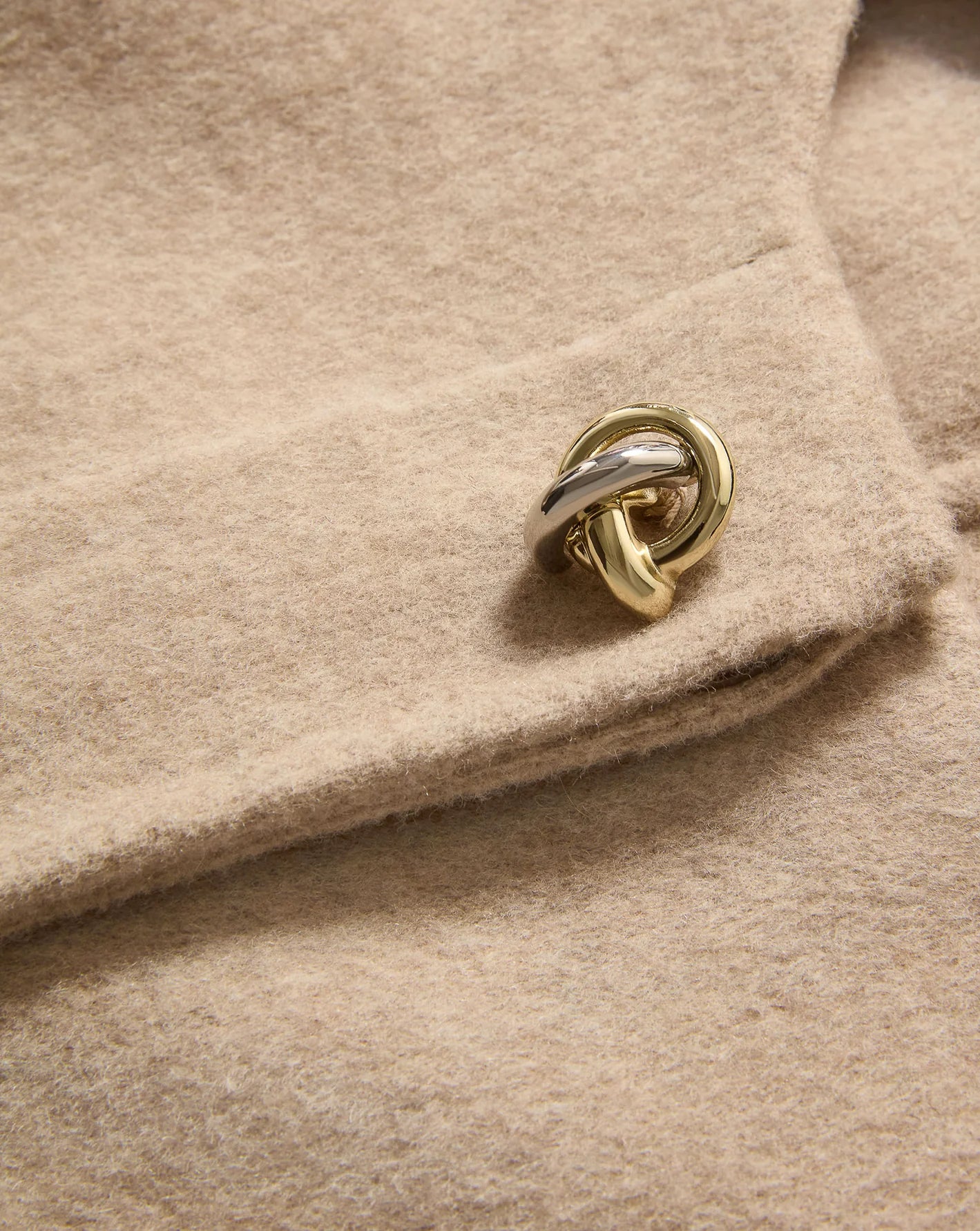 Philips Cropped Jacket in Oatmeal Melange