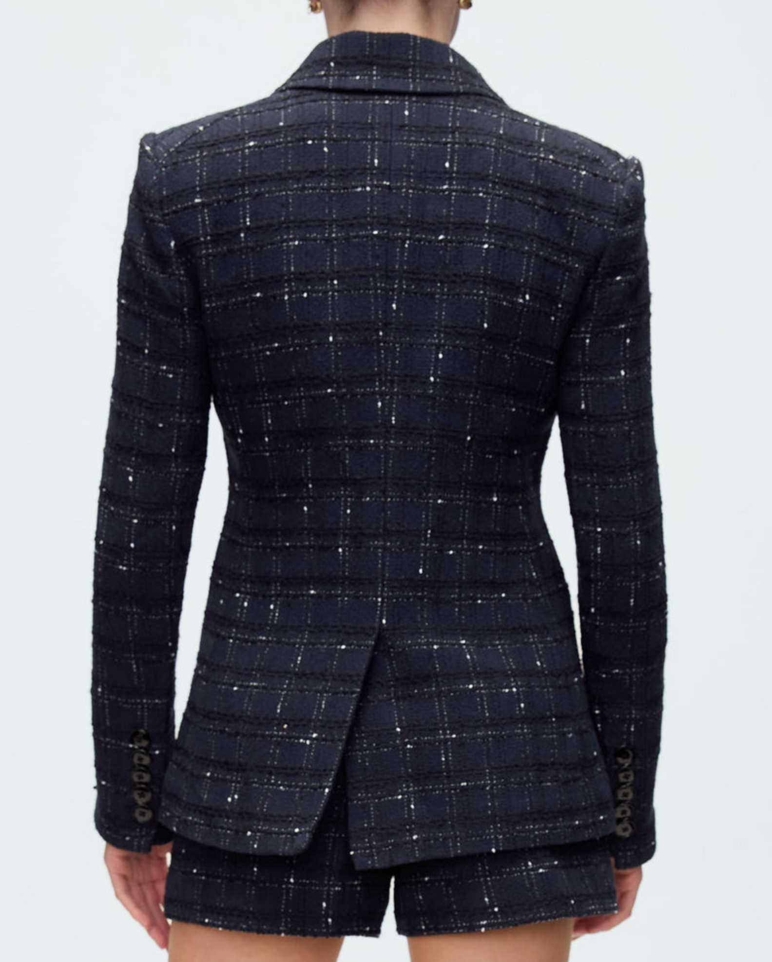 Rickie Dickey Jacket in Navy/Off White