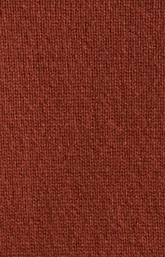 Solene Cashmere Cardigan in Orange Brandy