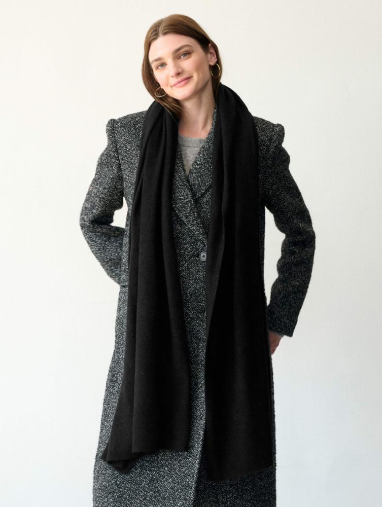 Cashmere Scarf in Black