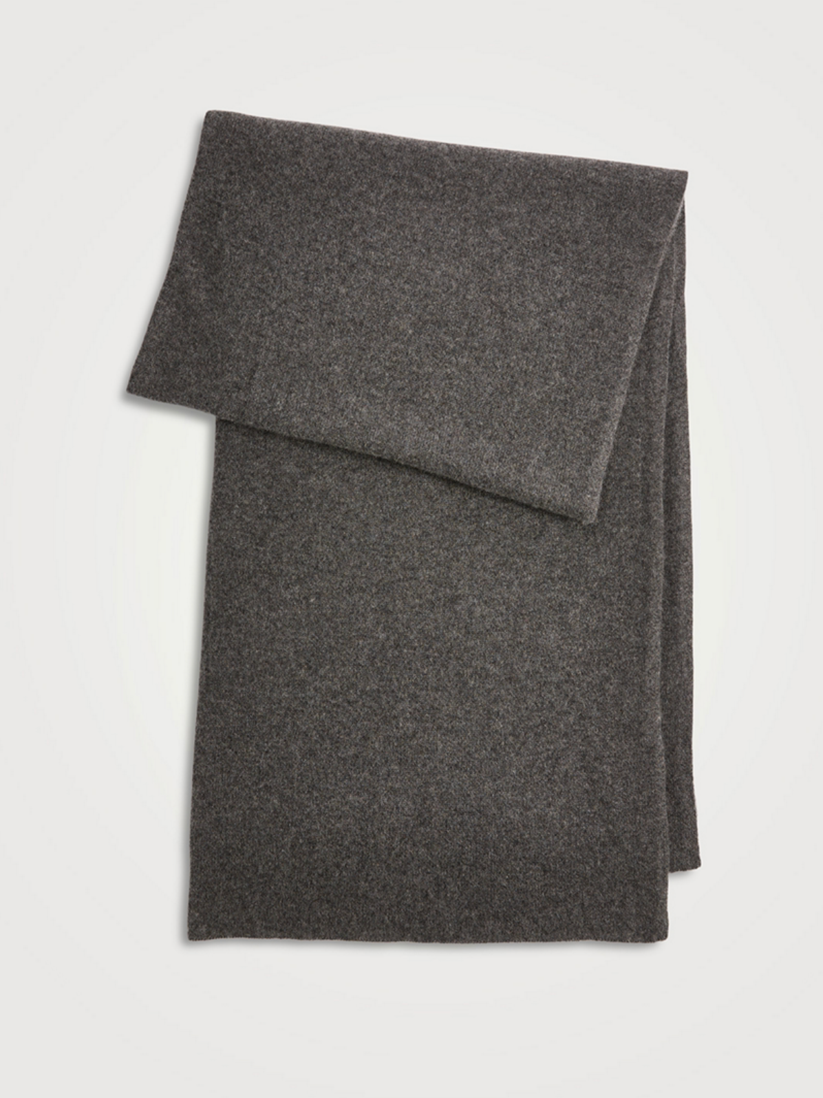 Cashmere Travel Wrap in Dark Slate Heather