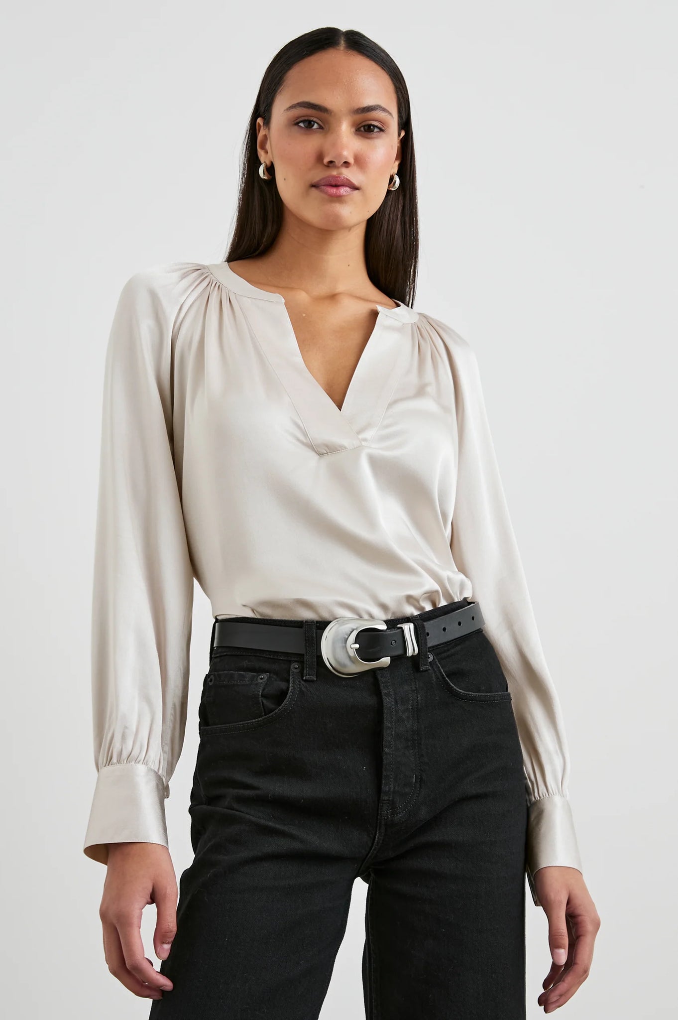 Wynna Top in Ivory