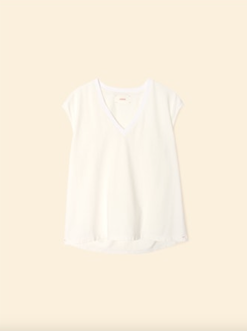 Dax Tee in Milk