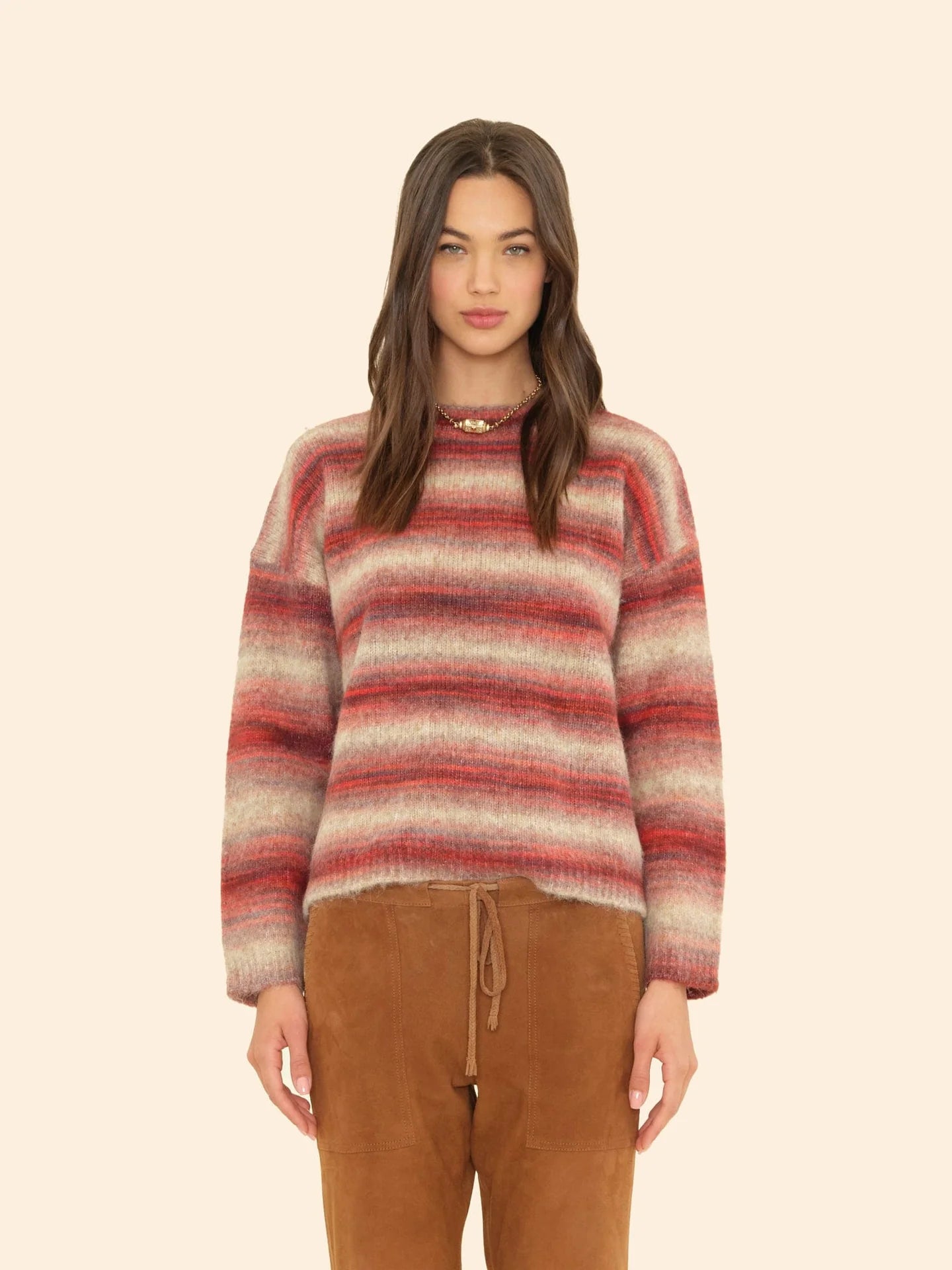 Anders Sweater in Sienna Ombre