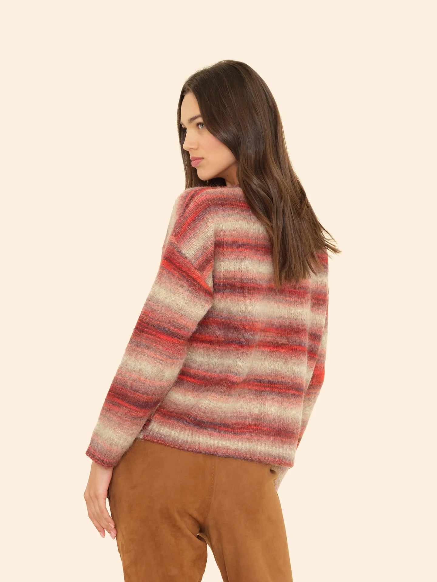Anders Sweater in Sienna Ombre