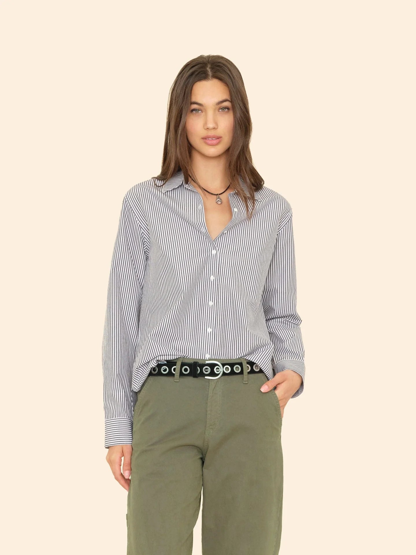 Beau Shirt in Slate Black