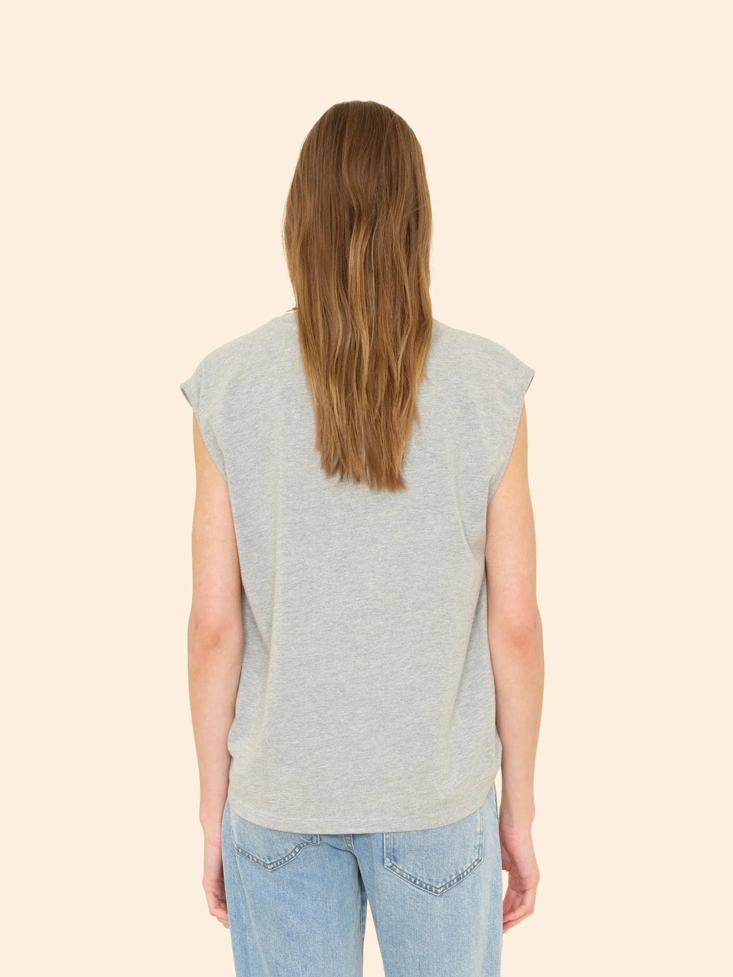Dax Tee in Heather Grey
