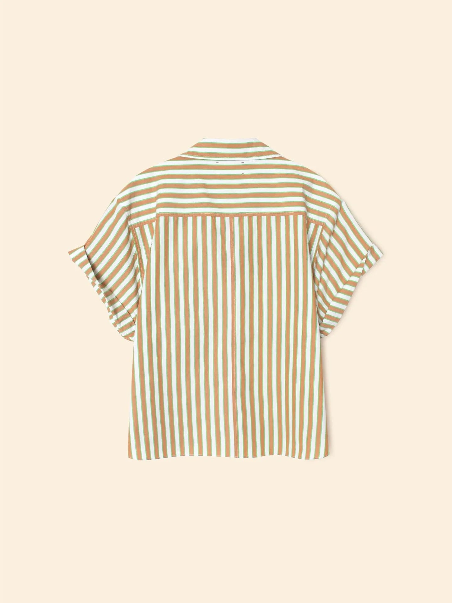 Drake Shirt in Tobac Green