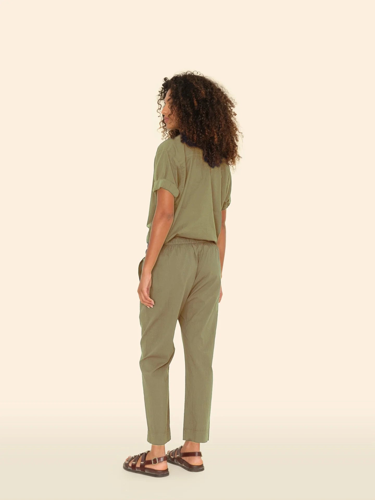 Draper Pant in Dark Seagrass