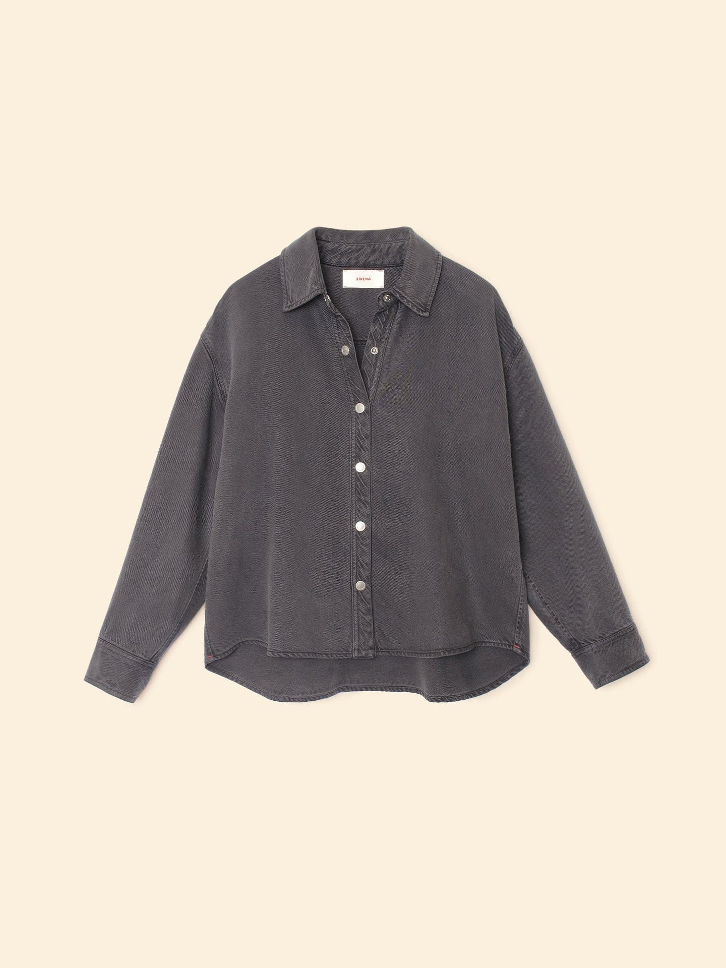 Gia Shirt in Almost Black
