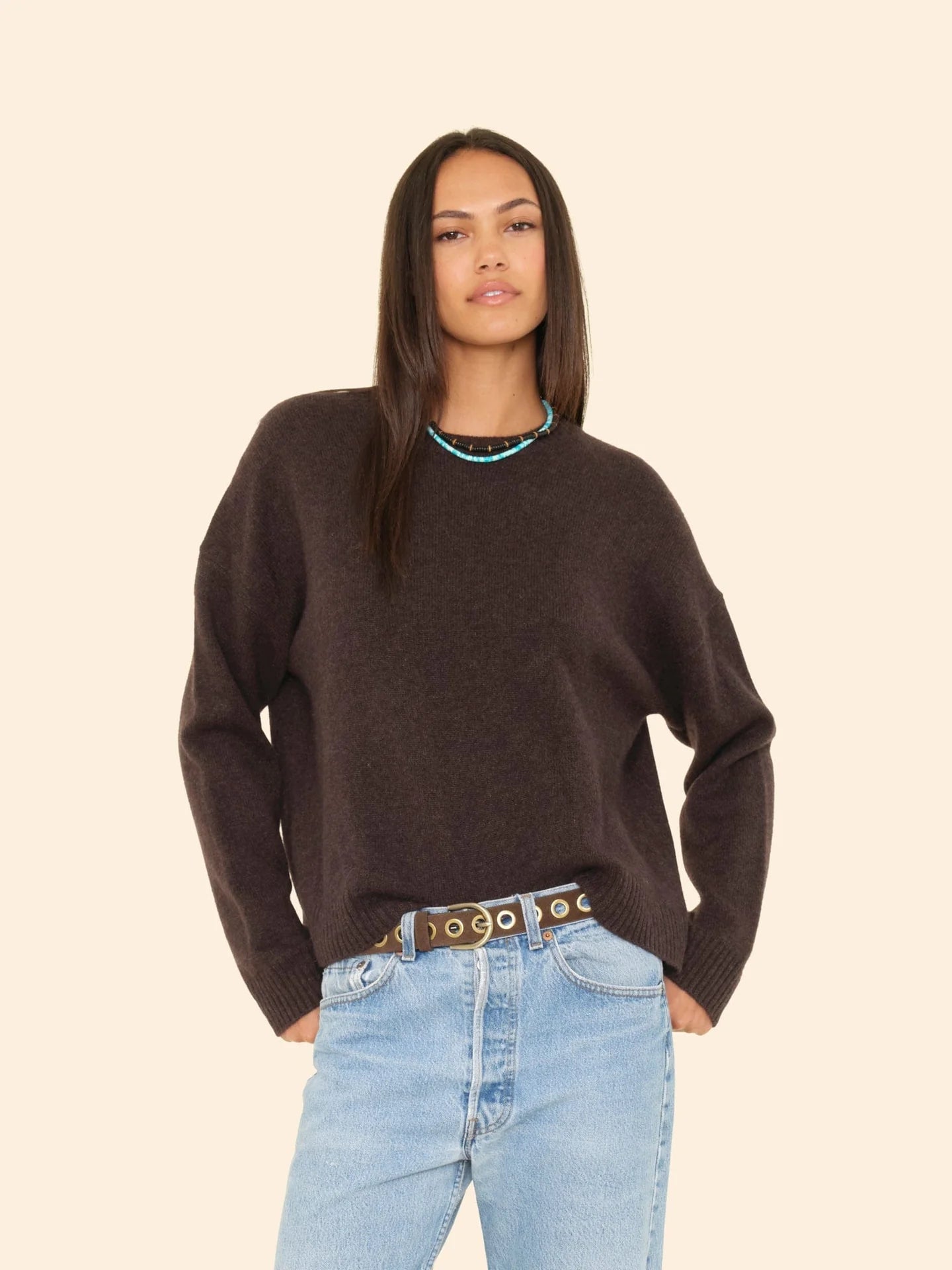 Lela Sweater in Umber