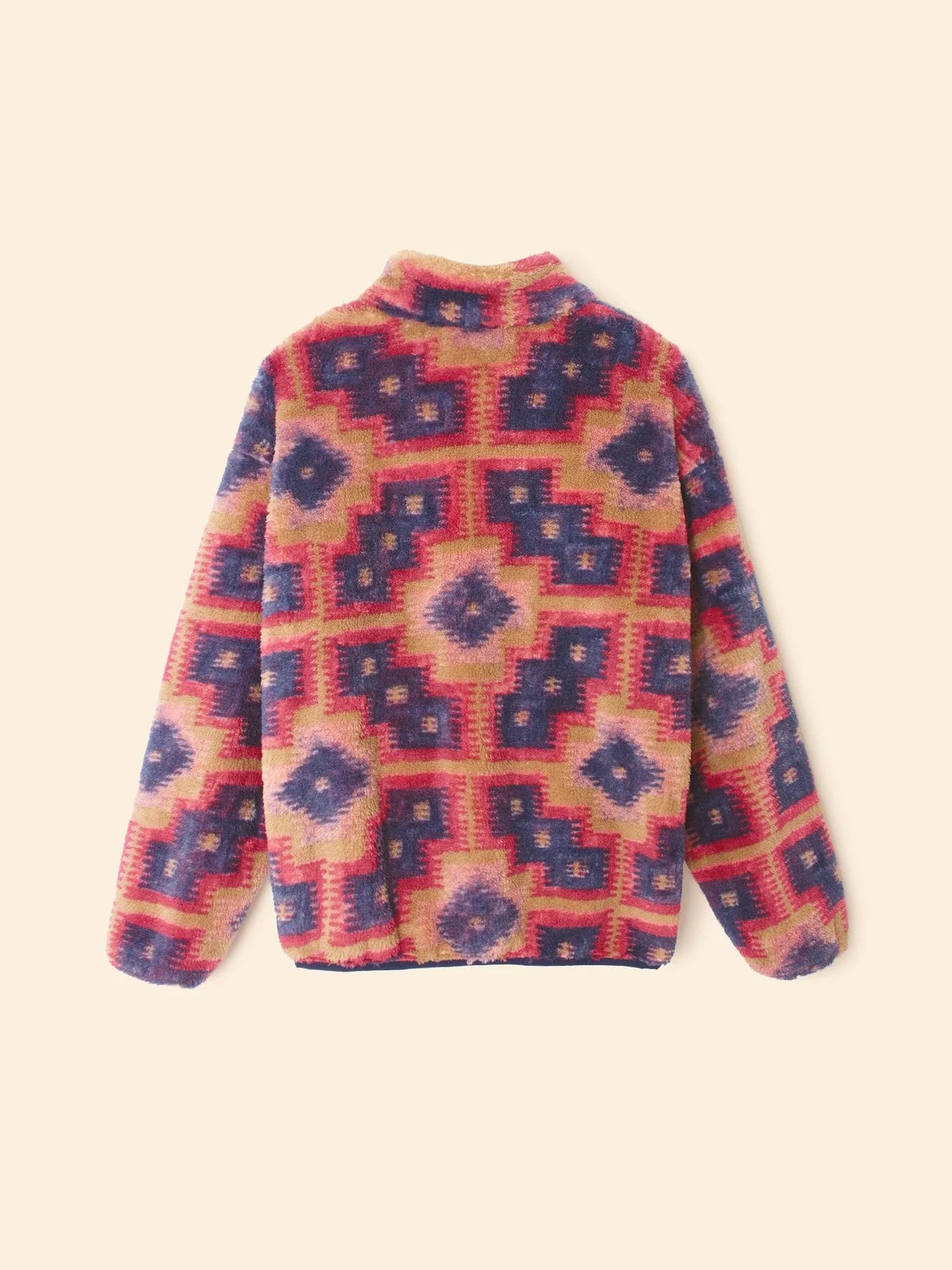 Ridge Pullover in Mosaic Tile
