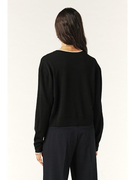 Begona Jumper. Noir