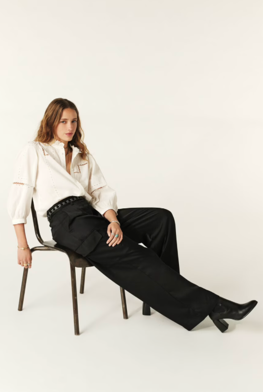 Cary Pants. Noir