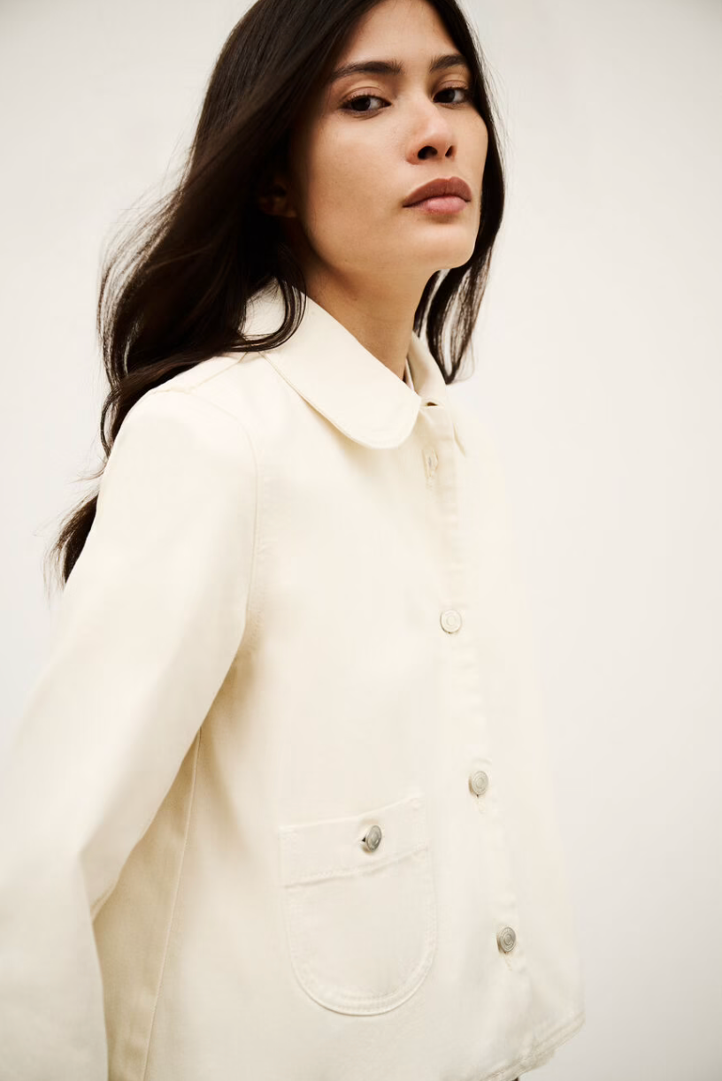 Etiny Jacket. Ecru