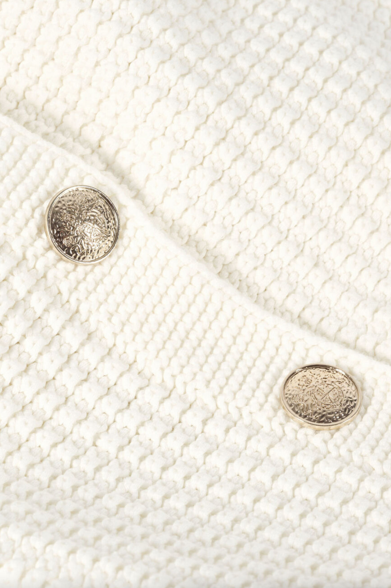 Garance Cardigan. Ecru