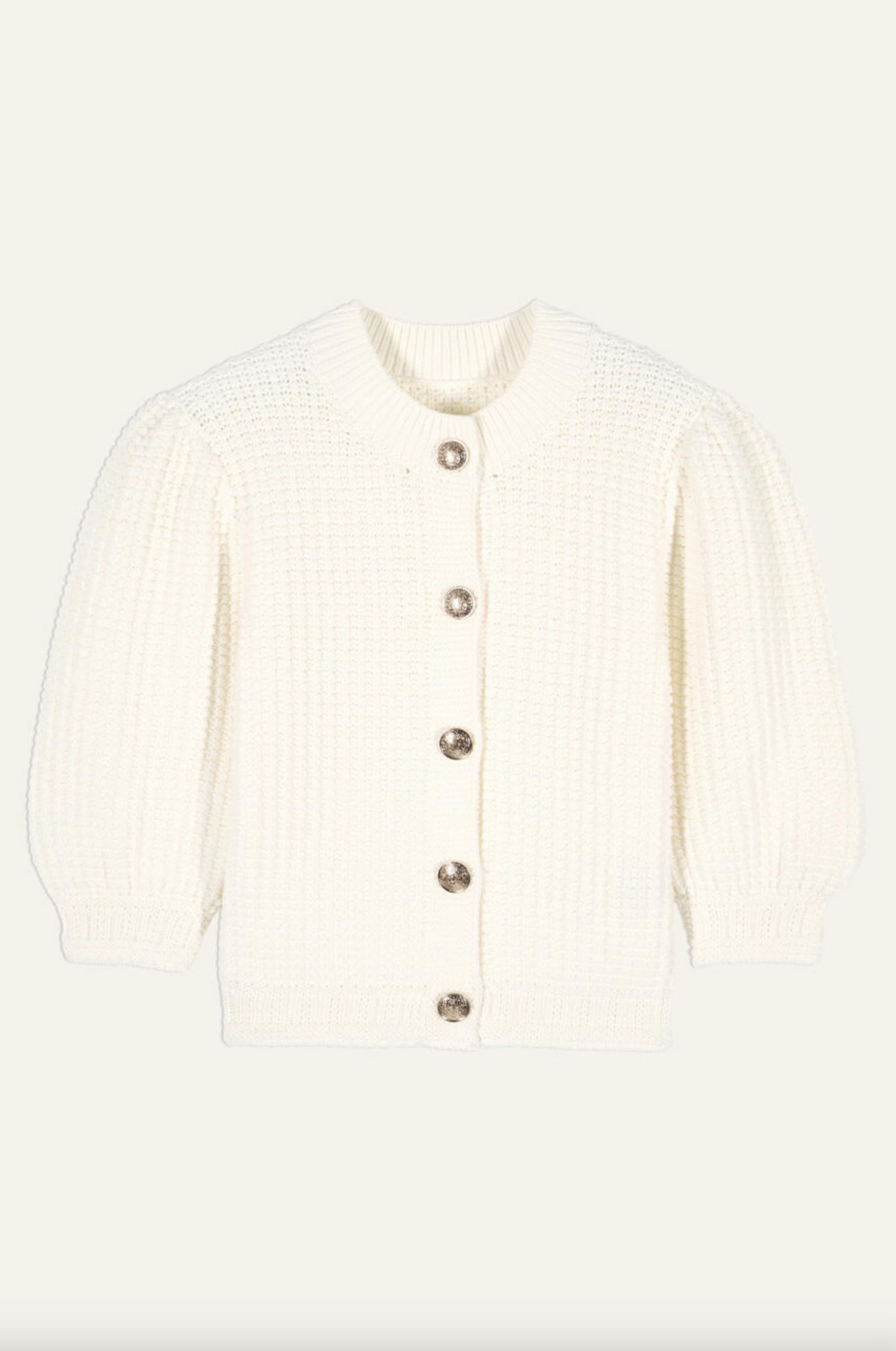 Garance Cardigan. Ecru