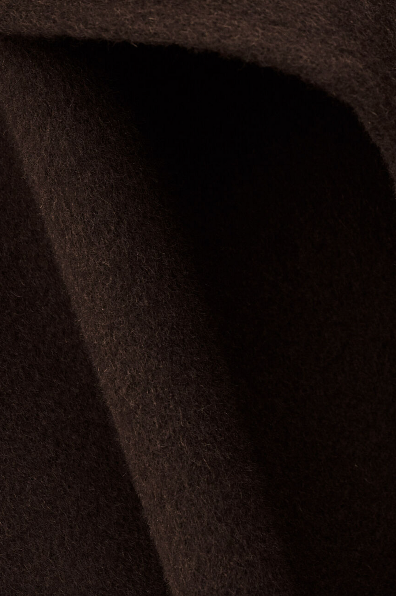 Kate Midi Coat. Chocolat