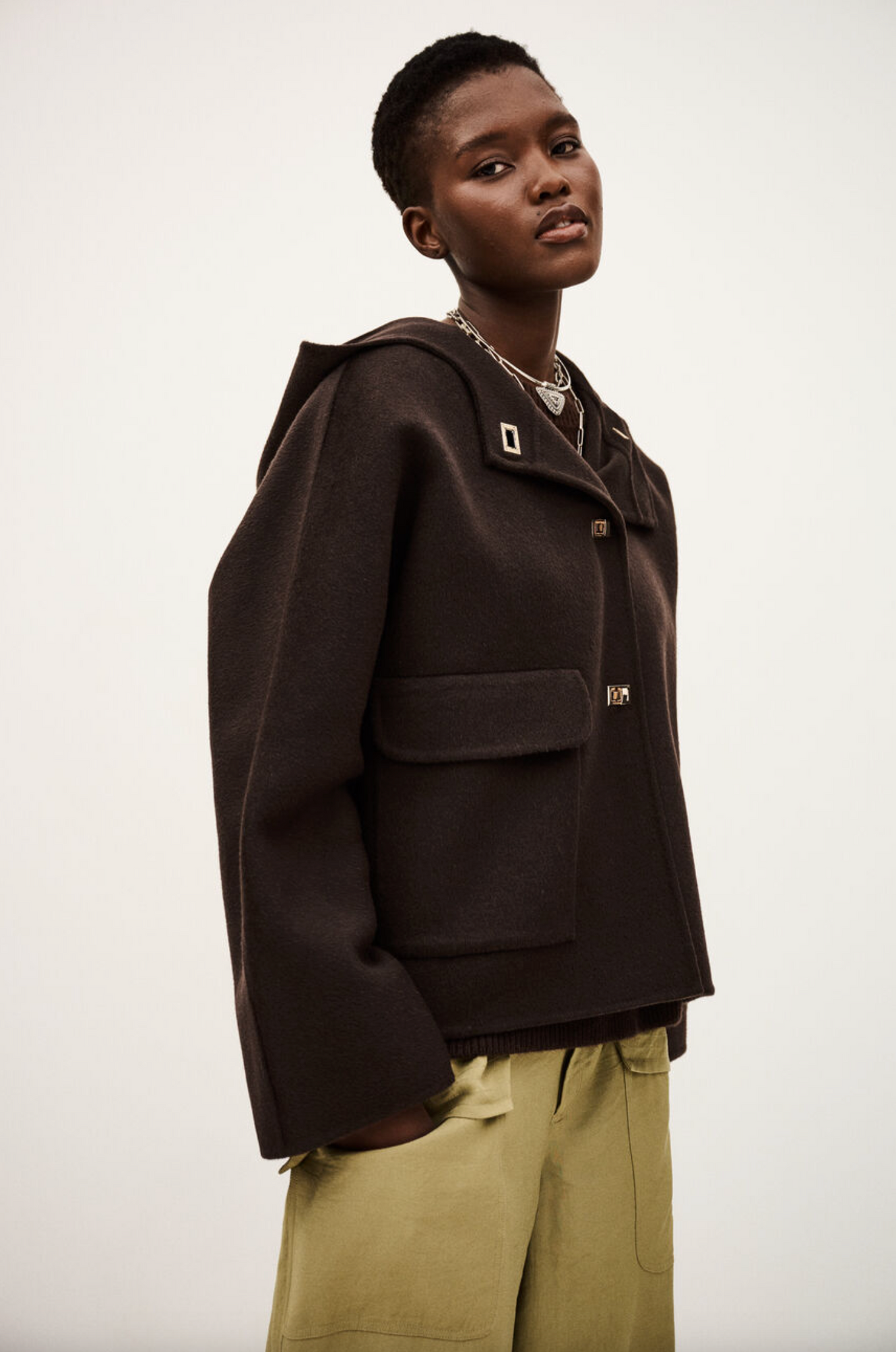 Kove Coat. Chocolat