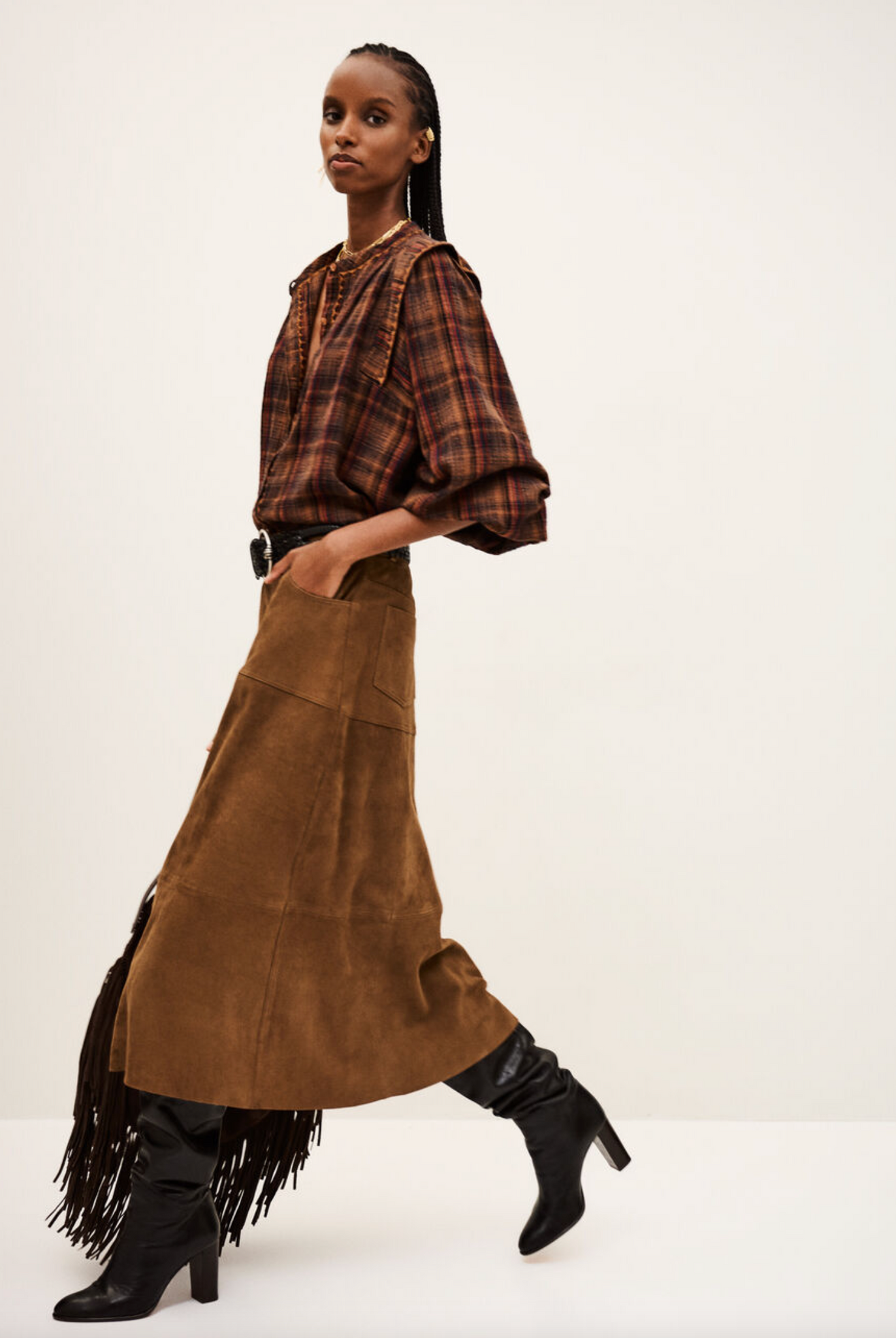 Massia Skirt. Terre