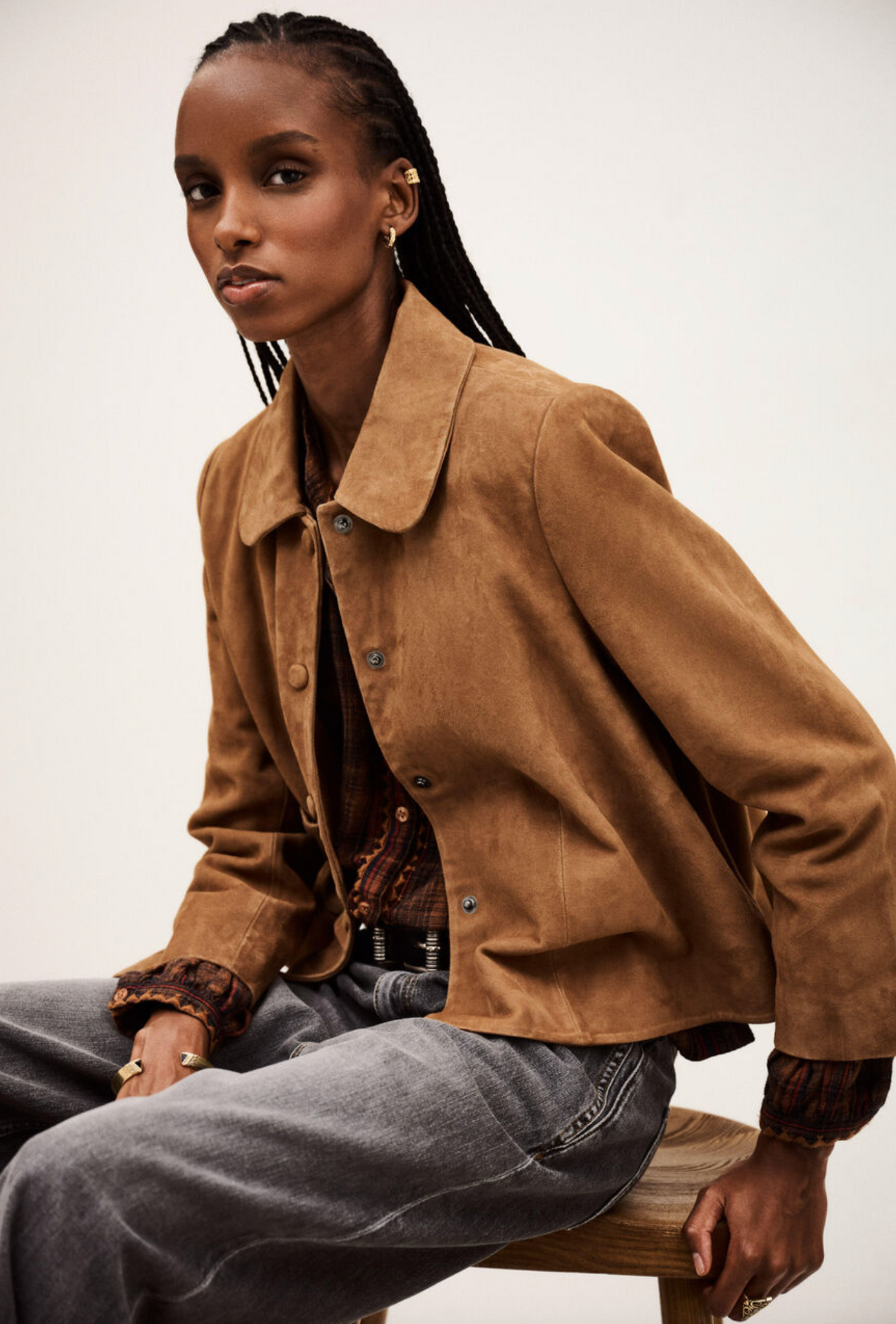 Milas Jacket. Camel