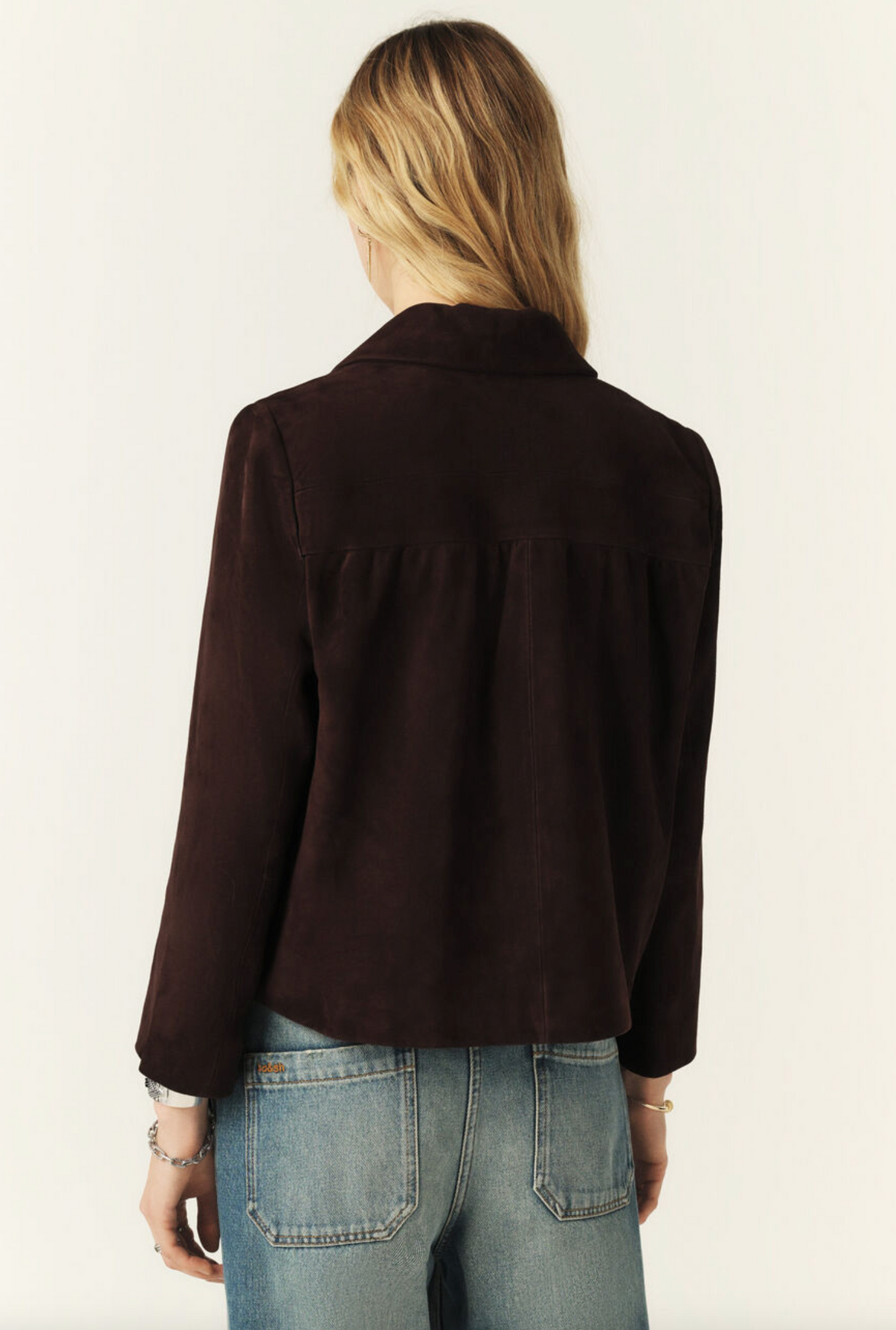 ba&sh Milas Jacket. Chocolate