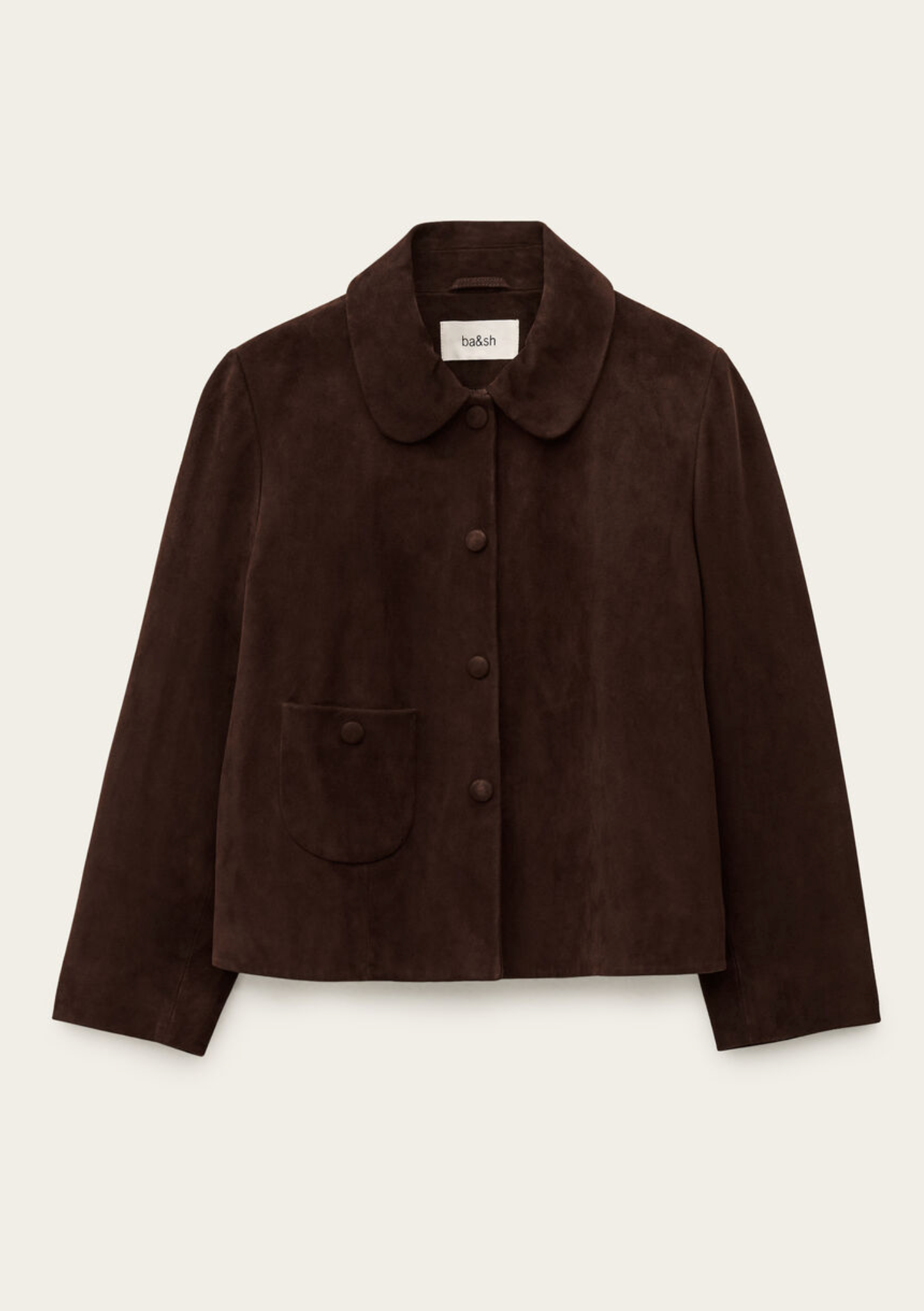 ba&sh Milas Jacket. Chocolate
