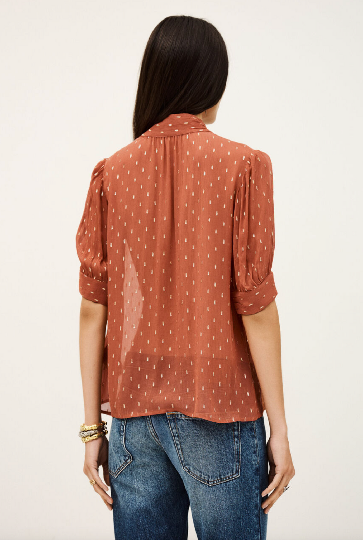 Mimi Shirt. Brique