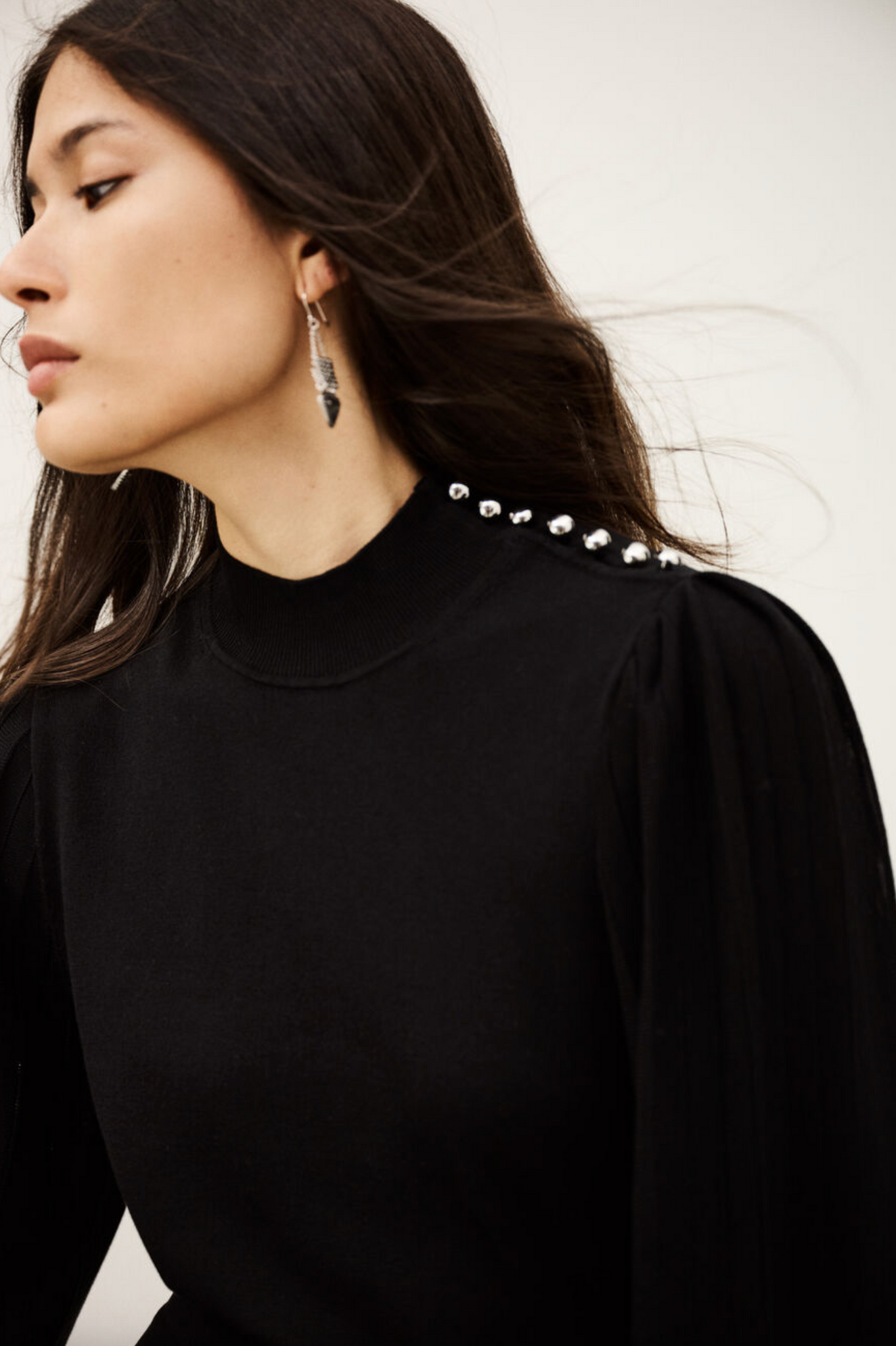 Stella Dress. Noir