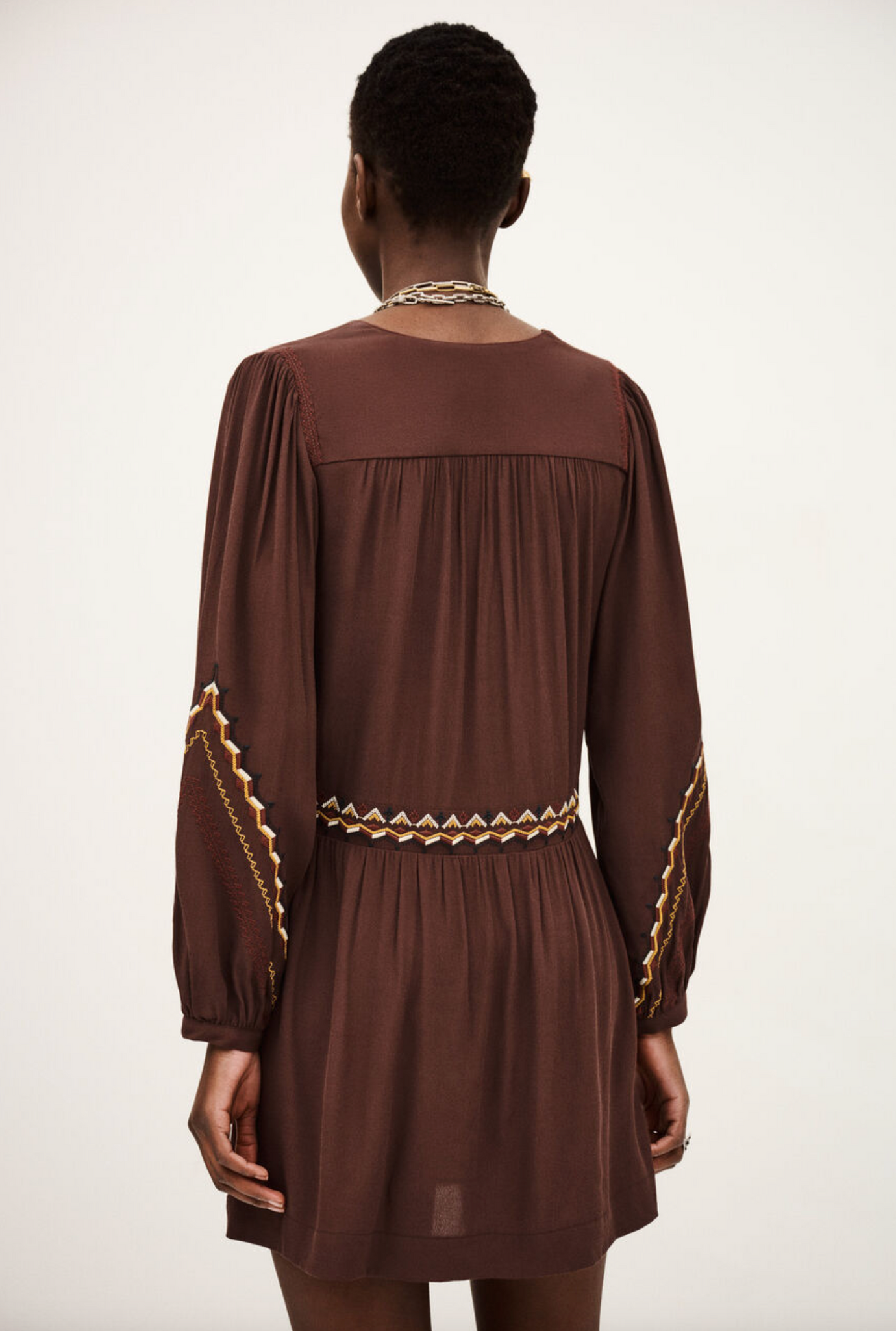 Tay Dress. Chocolate