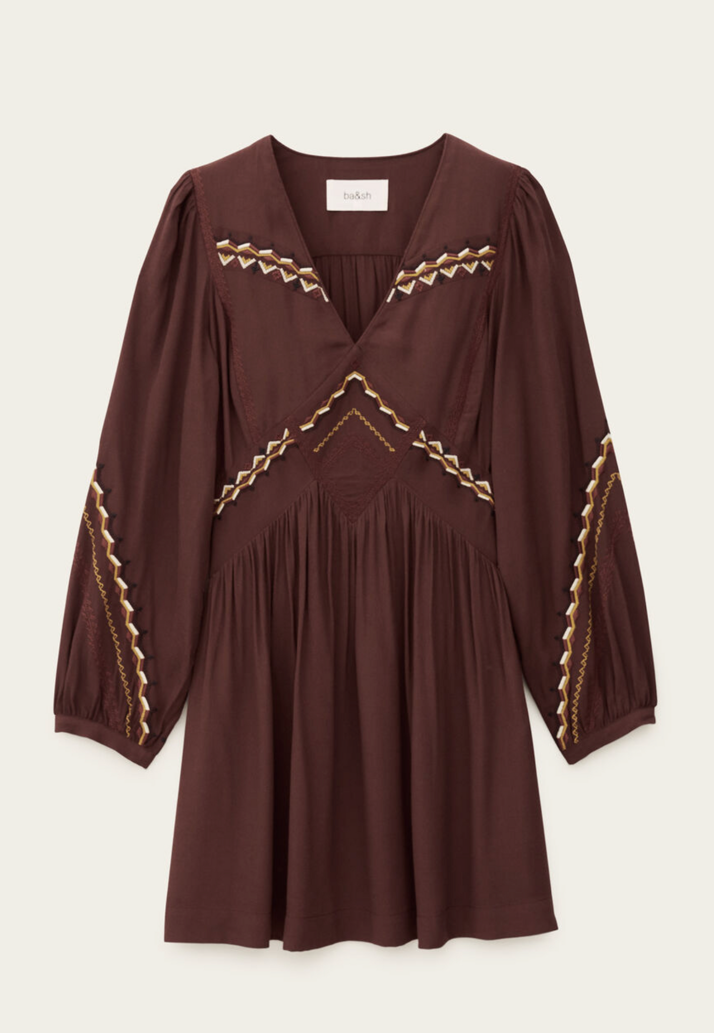 Tay Dress. Chocolate
