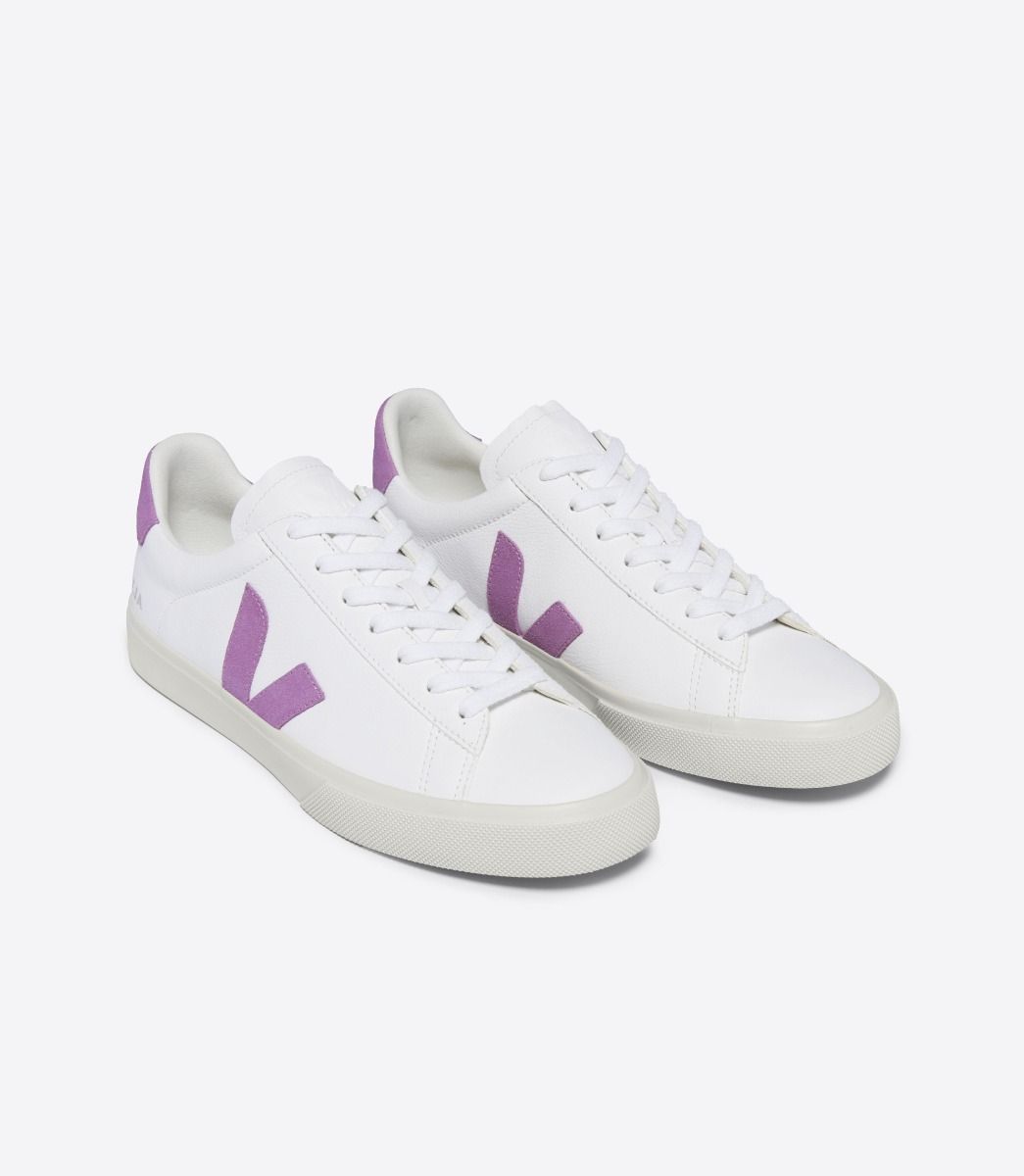 Campo Chromefree Leather in White Mulberry