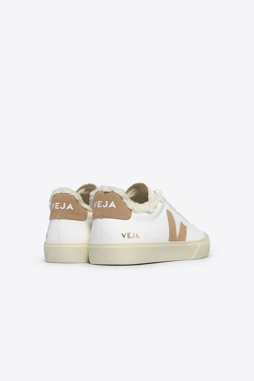 Campo Chromefree Leather in White Desert