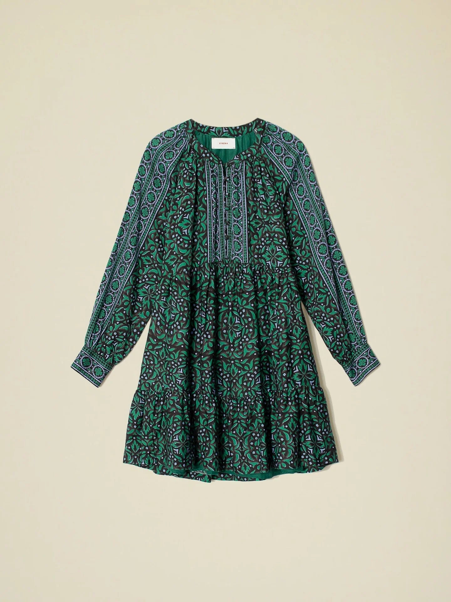 Lilith Dress in Green Smoke