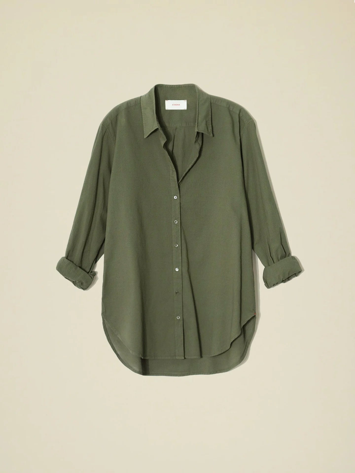 Beau Shirt in Ash Green