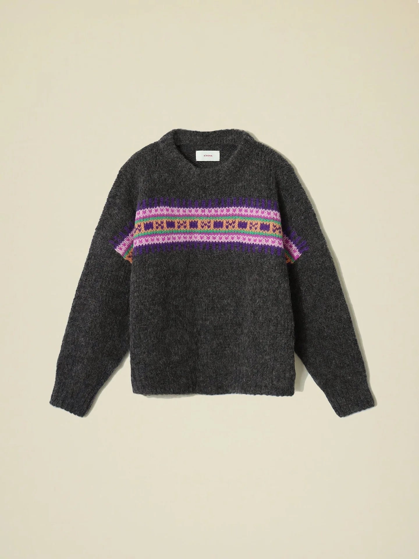 Nolan Sweater in Heather Charcoal