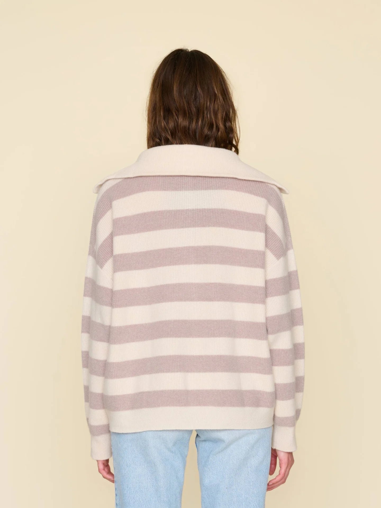 Rafferty Sweater in Vanilla Mauve