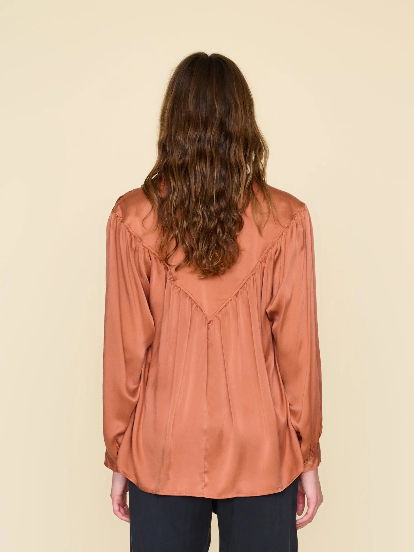 Greer Top in Copper Opal