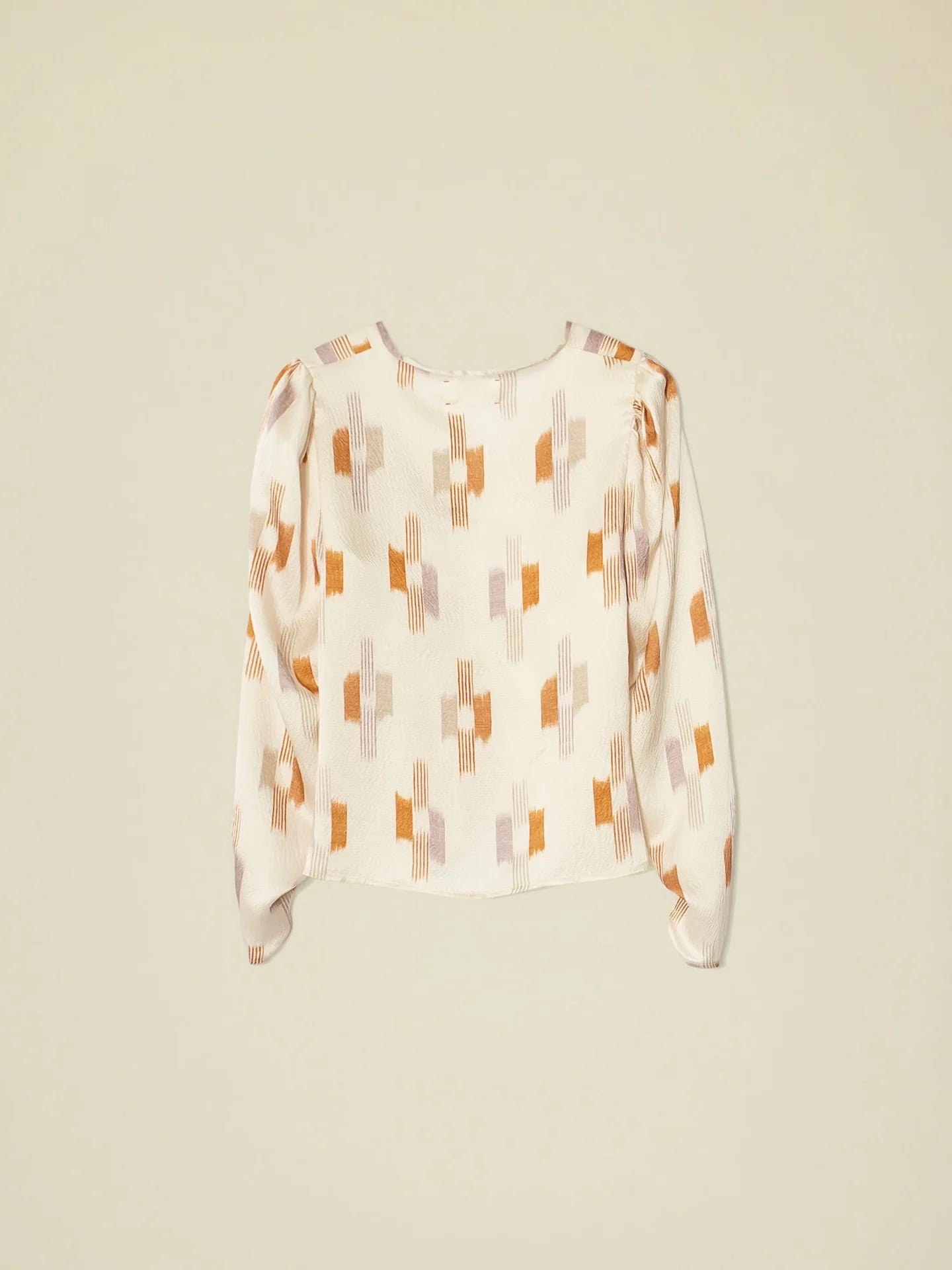 Prisca Top in Cream Ikat