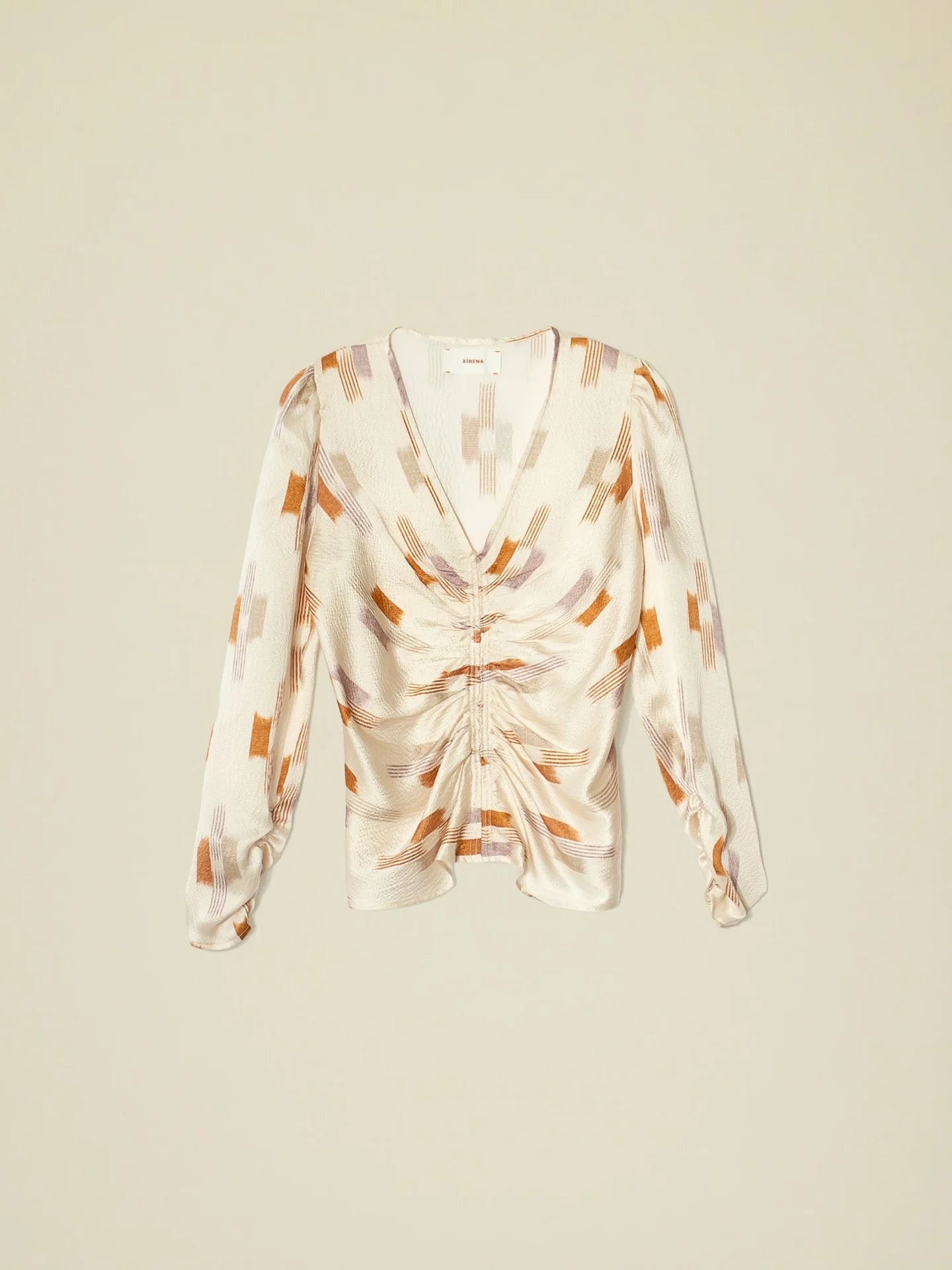 Prisca Top in Cream Ikat