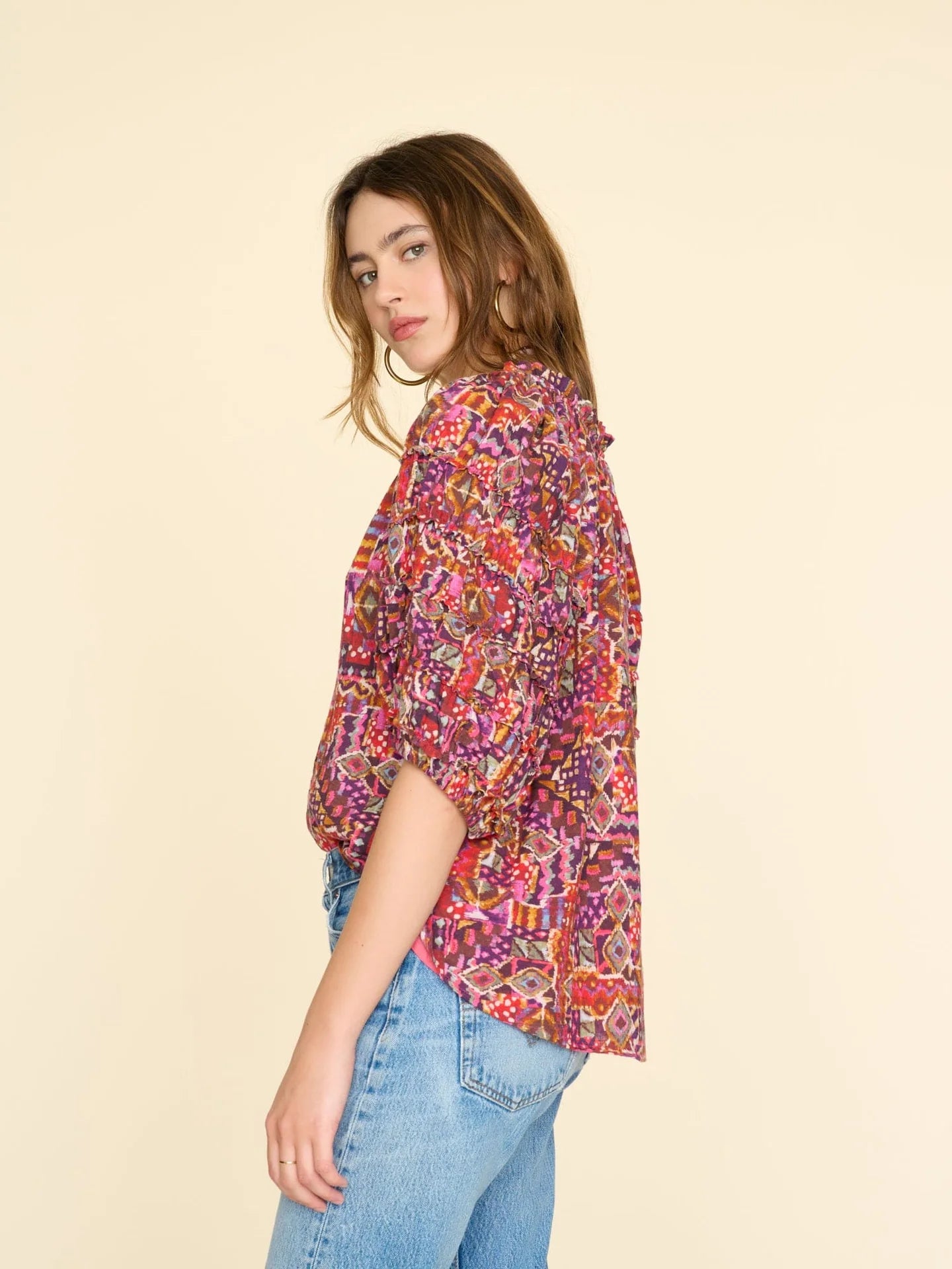Lucia Top in Kaleidoscope