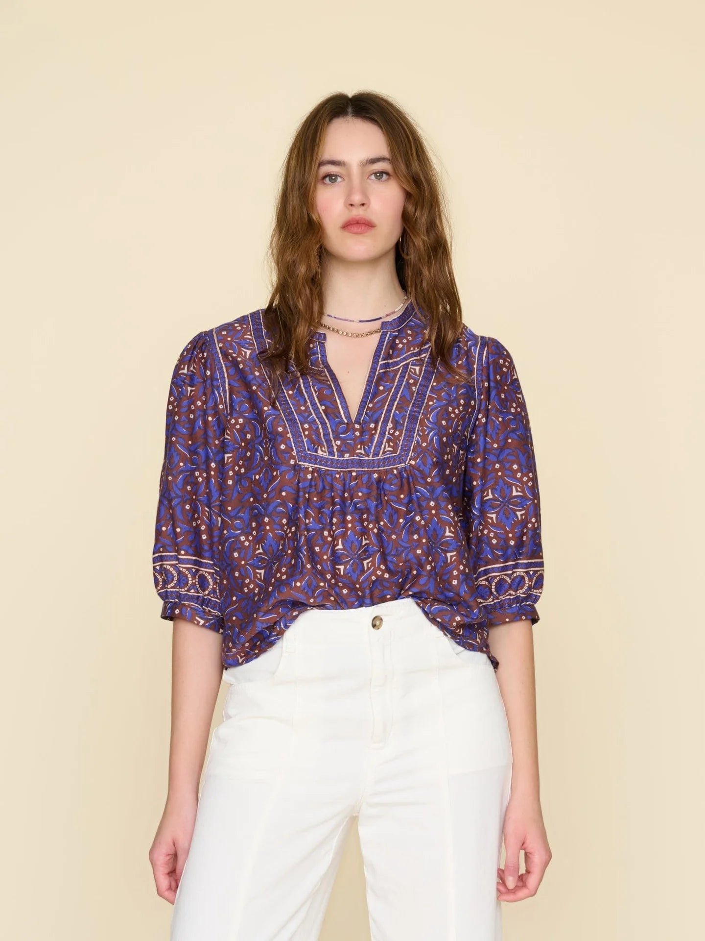 Lolo Top in Royal Brown