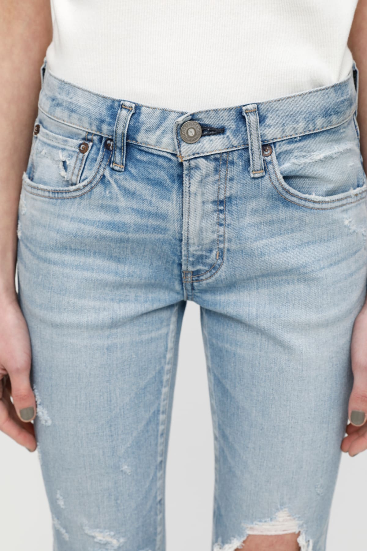 MV Altawoods Skinny in Light Blue