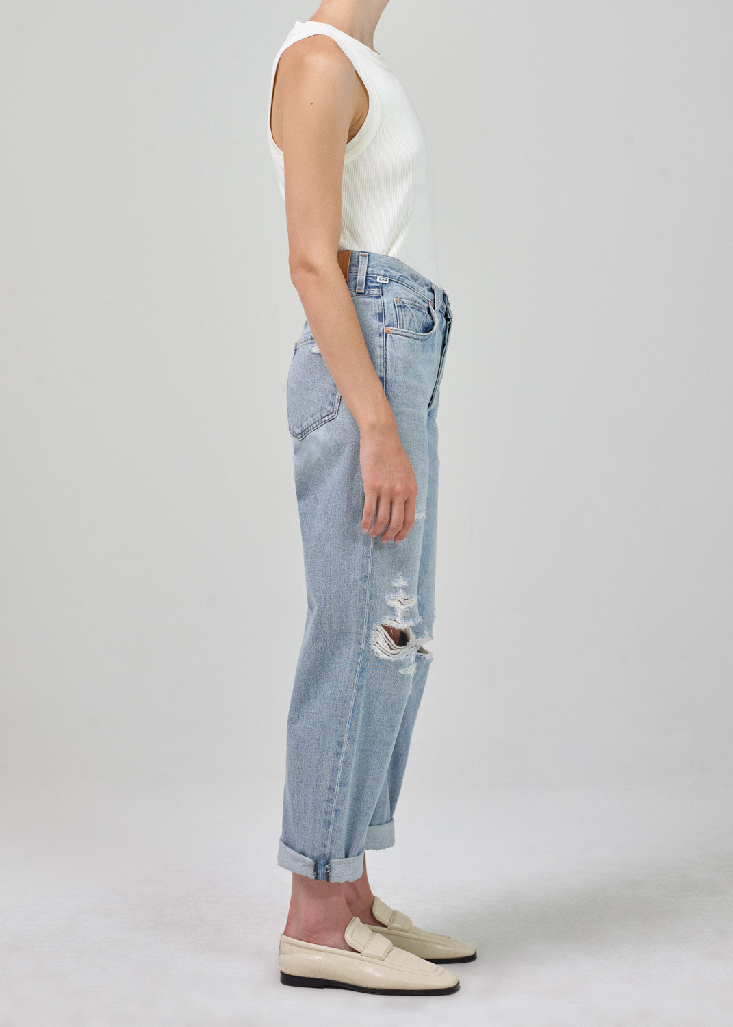 Dylan High Rise Vintage Straight in Misfit