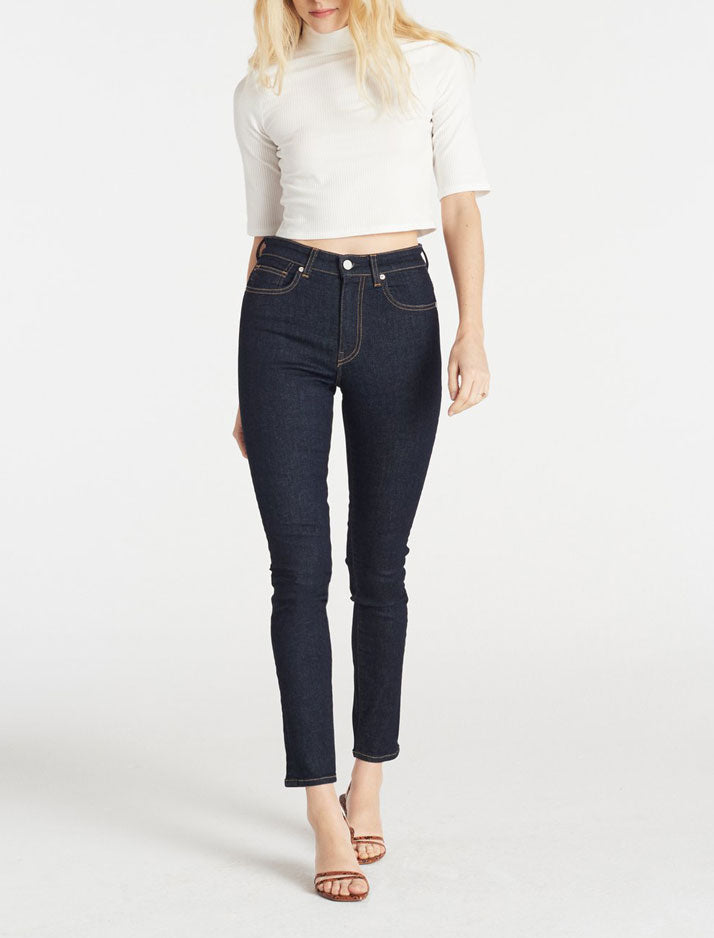High Rise Skinny Palme in clarity