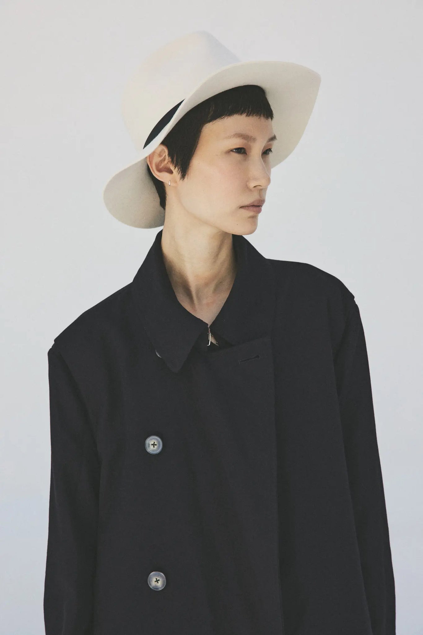 Luca Packable Hat in Creme