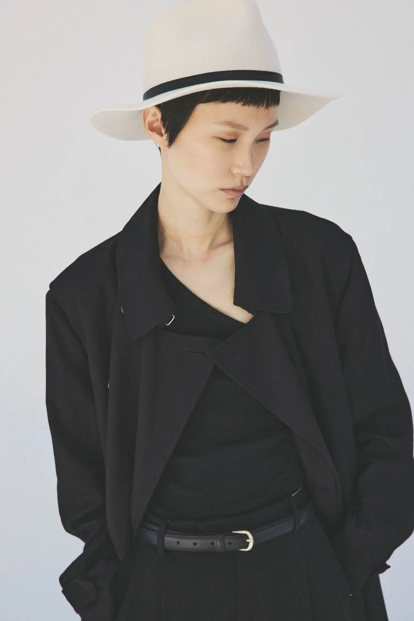 Luca Packable Hat in Creme