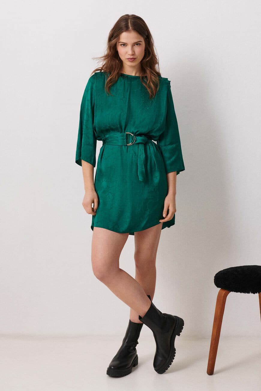 Doha Dress. Emeraude